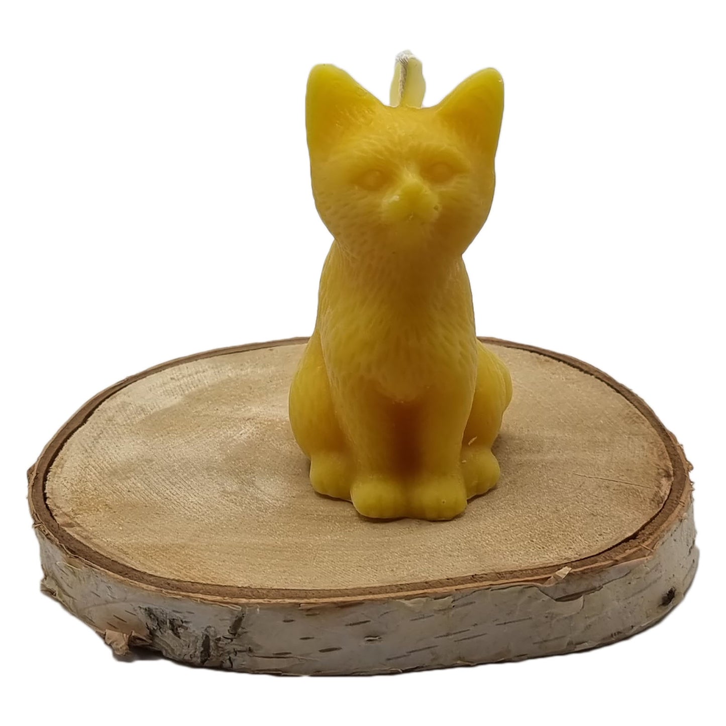 Katze aus Bienenwachs