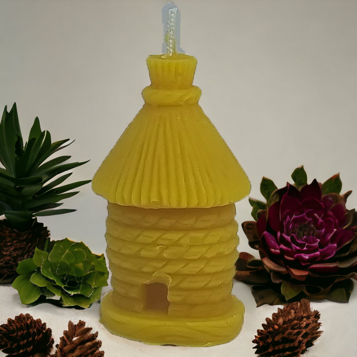 Bienenkorb aus Bienenwachs