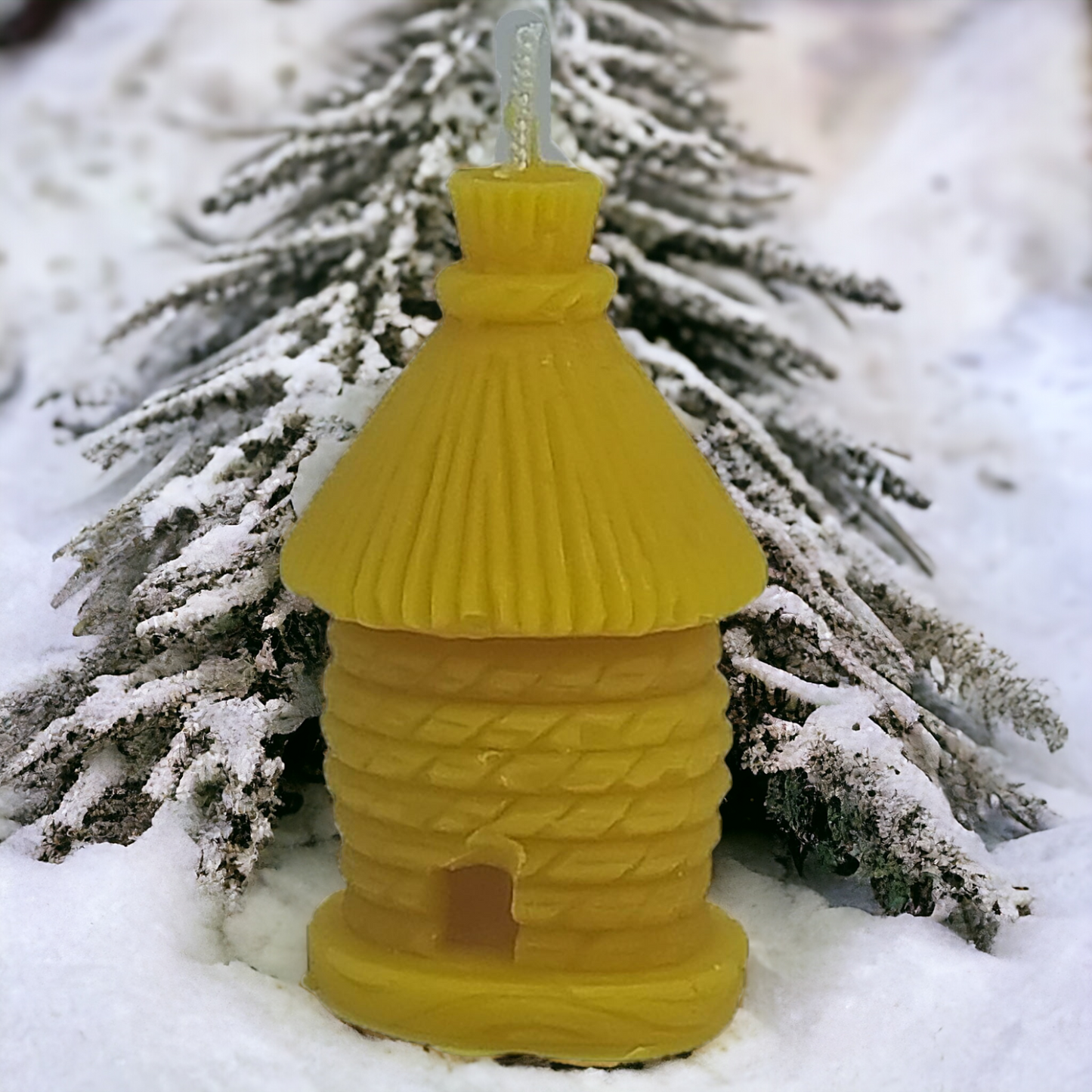 Bienenkorb aus Bienenwachs