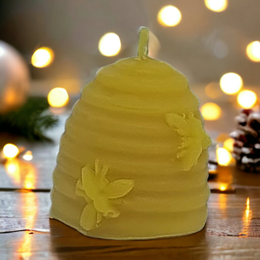 Bienenkorb aus Bienenwachs