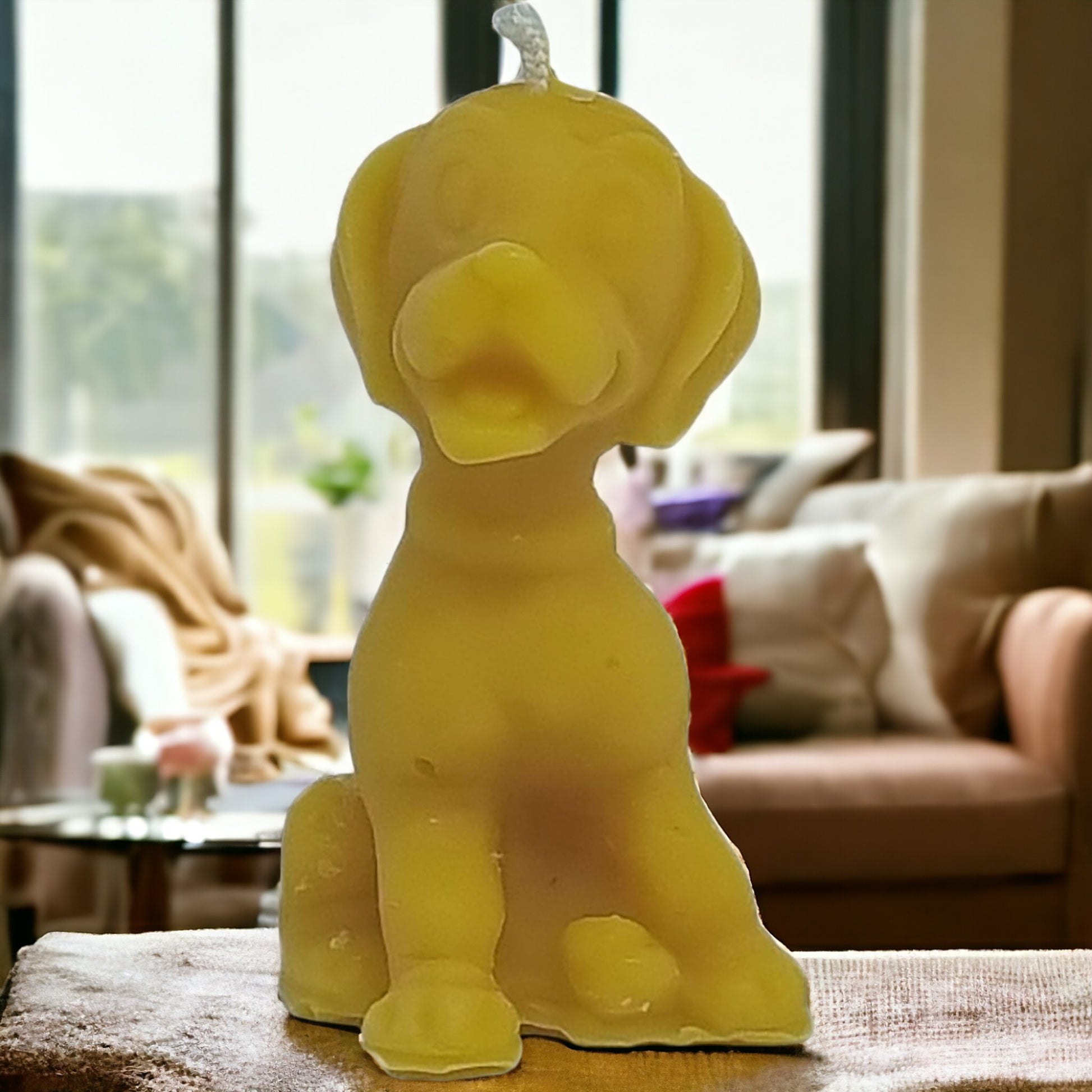 Hund aus Bienenwachs