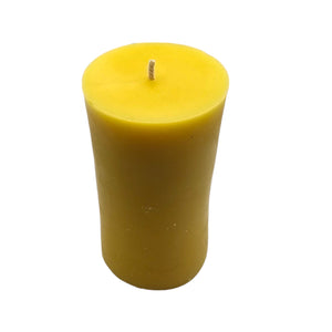 Adventskranzkerze aus Bienenwachs