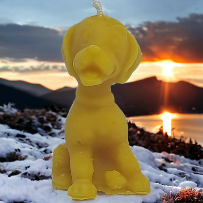 Hund aus Bienenwachs