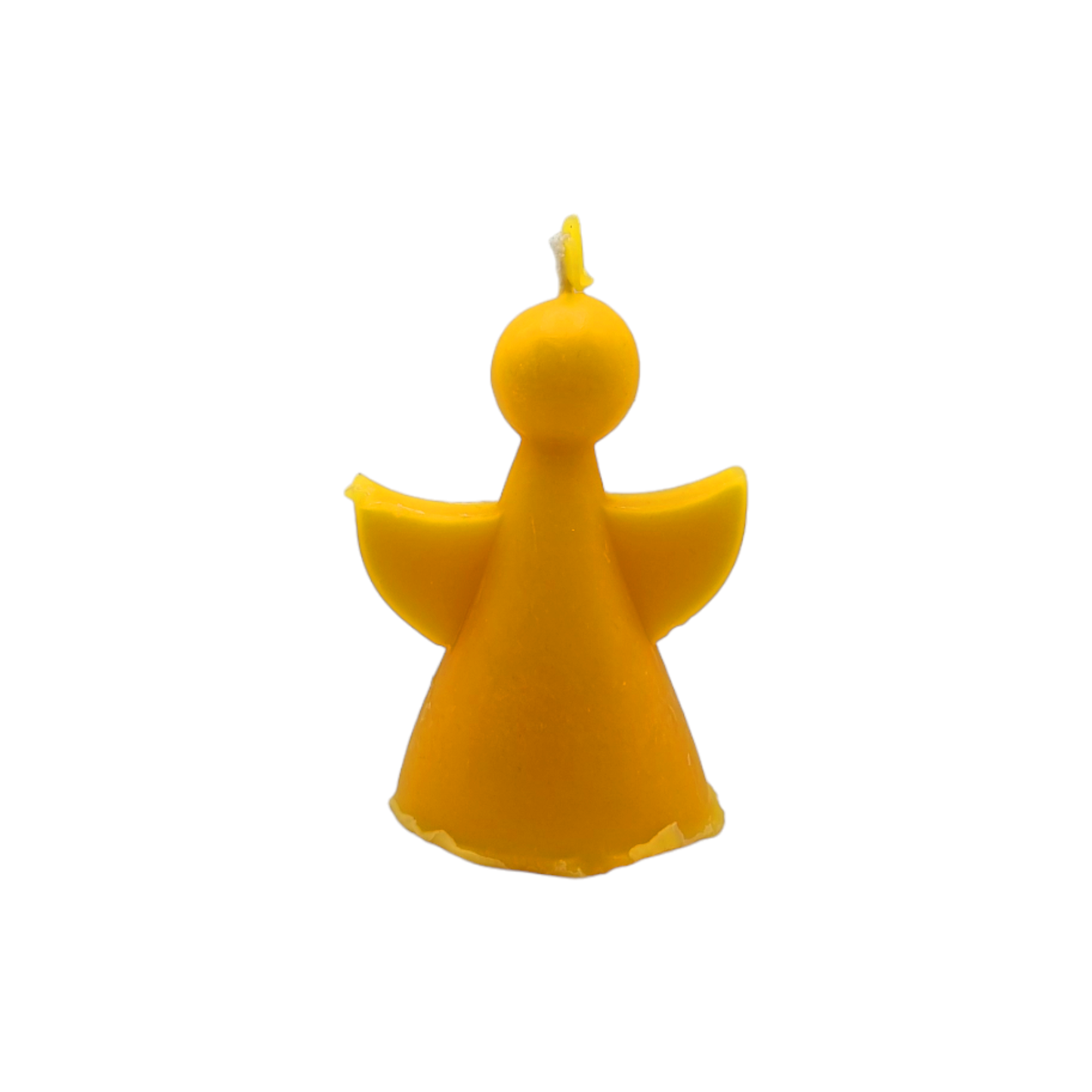 Engelsform Bienenwachs-Kerze | Hochwertige, handgefertigte Kerze