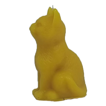 Katze aus Bienenwachs