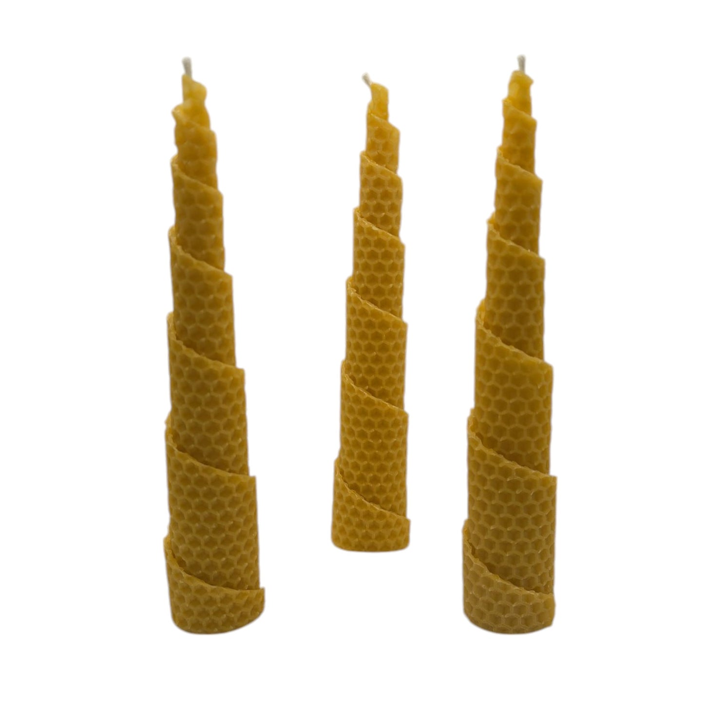 Kerzen gerollt aus Wachsplatte