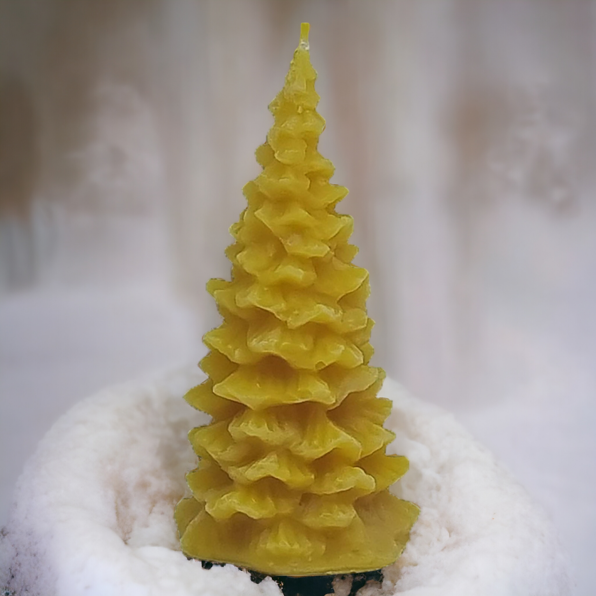 Weihnachtsbaum aus Bienenwachs