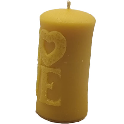 Stumpenkerze zum Muttertag