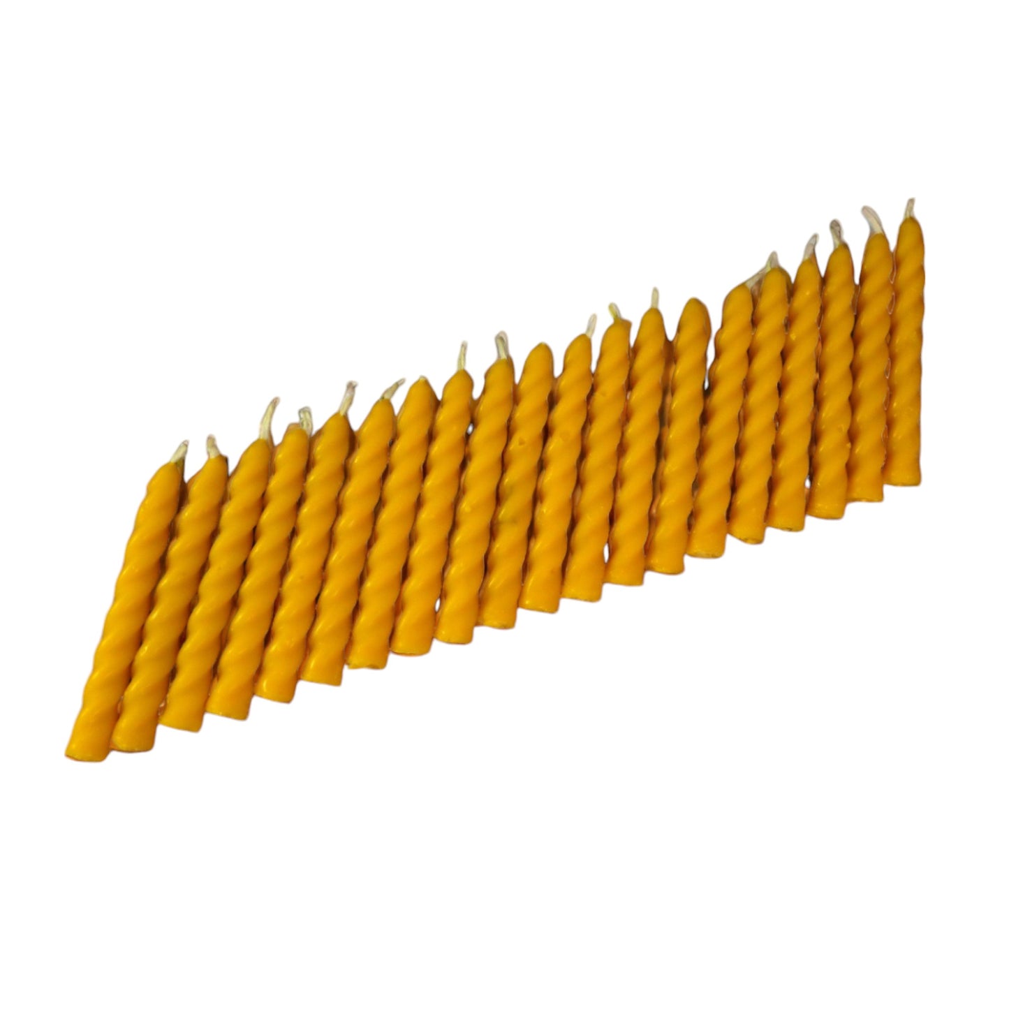 Weihnachtsbaumkerzen aus Bienenwachs