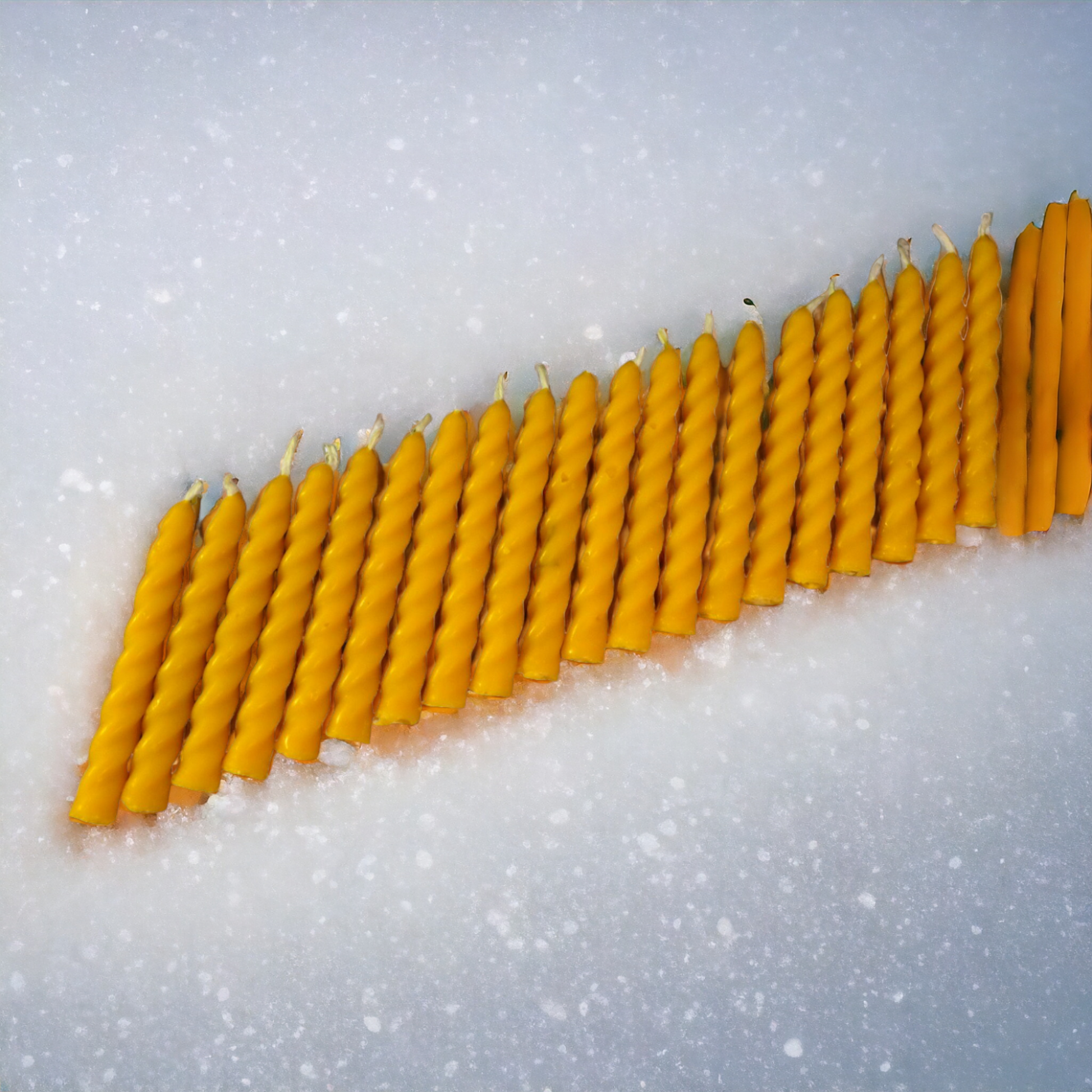 Weihnachtsbaum aus Bienenwachs