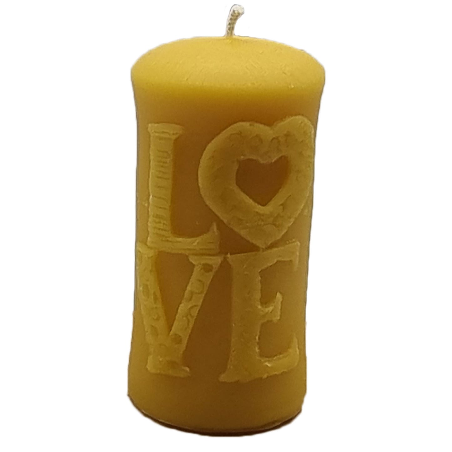 Stumpenkerze Liebe