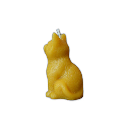 Katze aus Bienenwachs