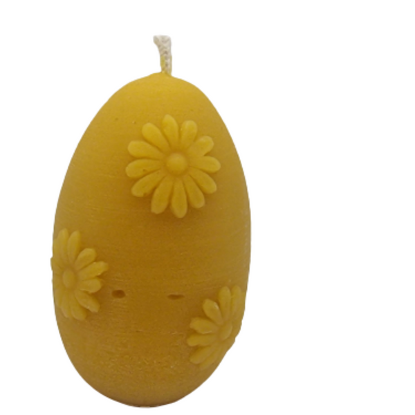 Ostereikerze aus reinem Bienenwachs