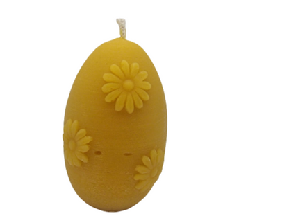 Ostereikerze aus reinem Bienenwachs