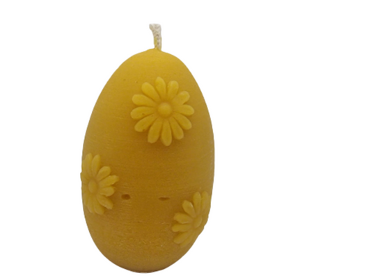 Ostereikerze aus reinem Bienenwachs